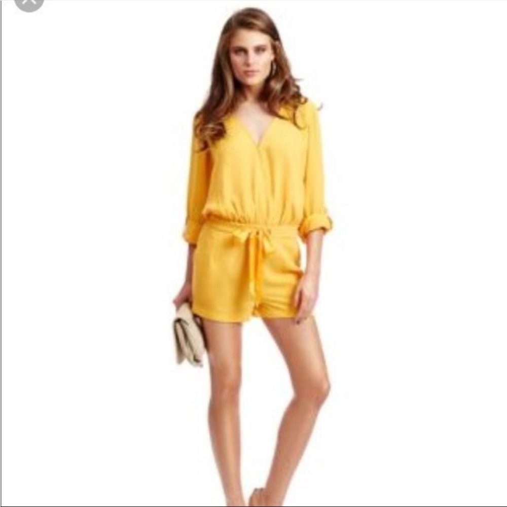 Marciano Tie Long Sleeve Romper